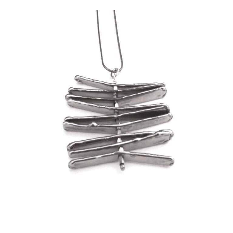 Zebra Pendant, large