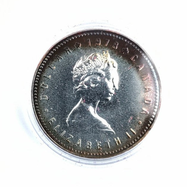 1978 $1 Silver Canadian Coin, 11th Commonwealth Games back