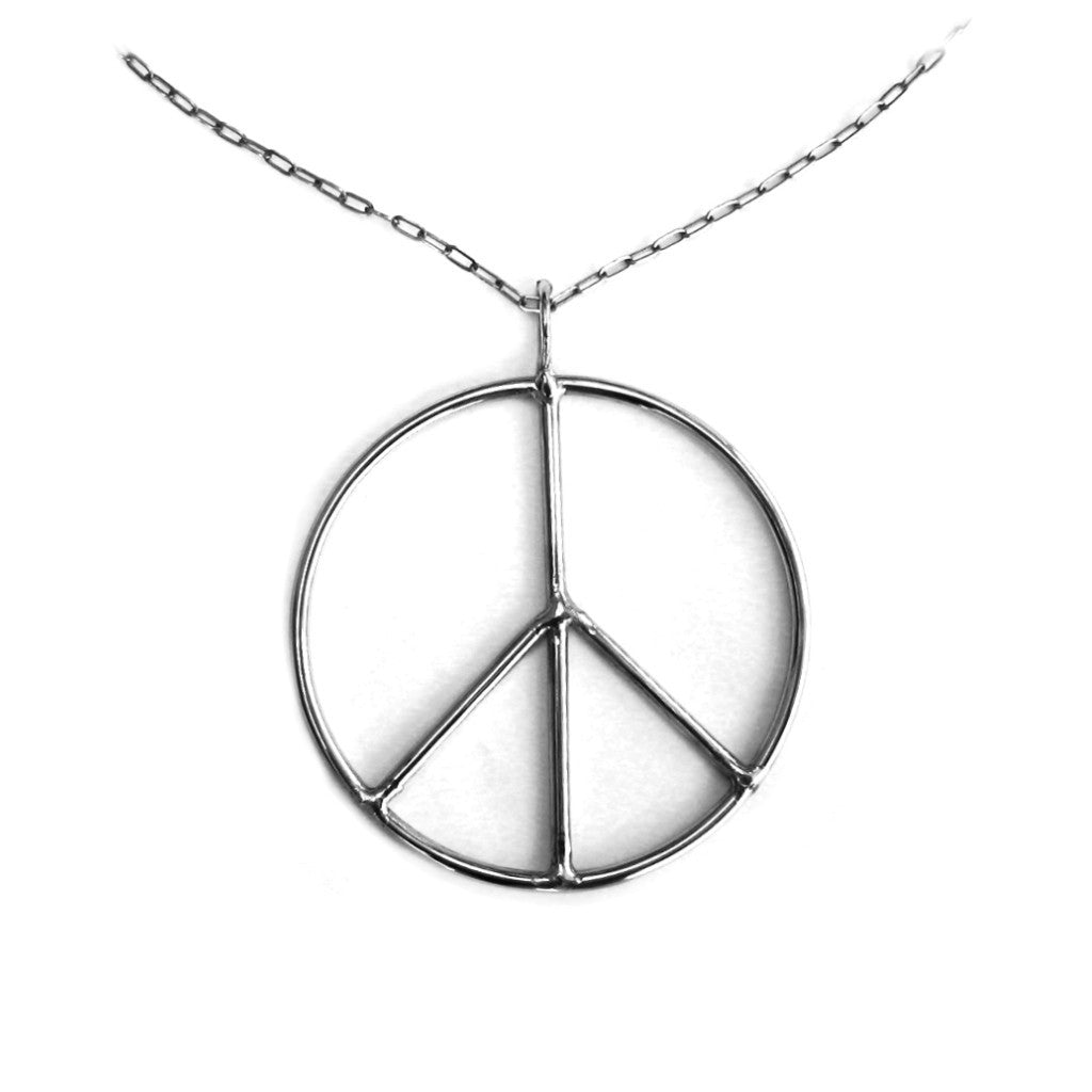 Peace Pendant, silver
